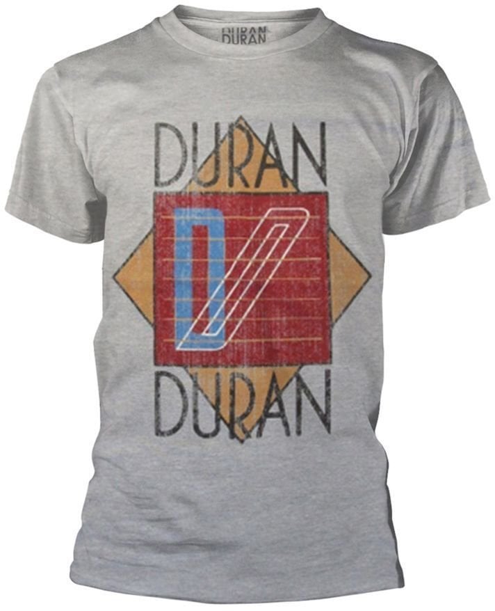 T-shirt Duran Duran Logo Grey 2XL T-shirt