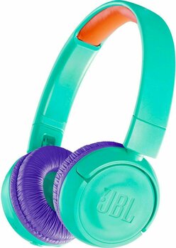 Безжични On-ear слушалки JBL JR300BT Teal - 1