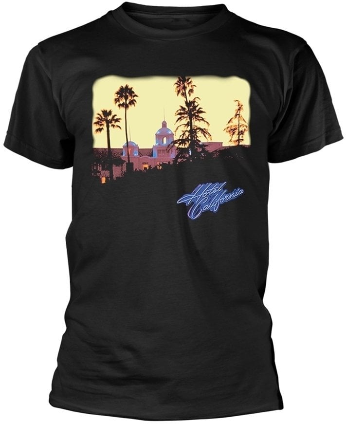T-shirt Eagles T-shirt Hotel California Homme Black L