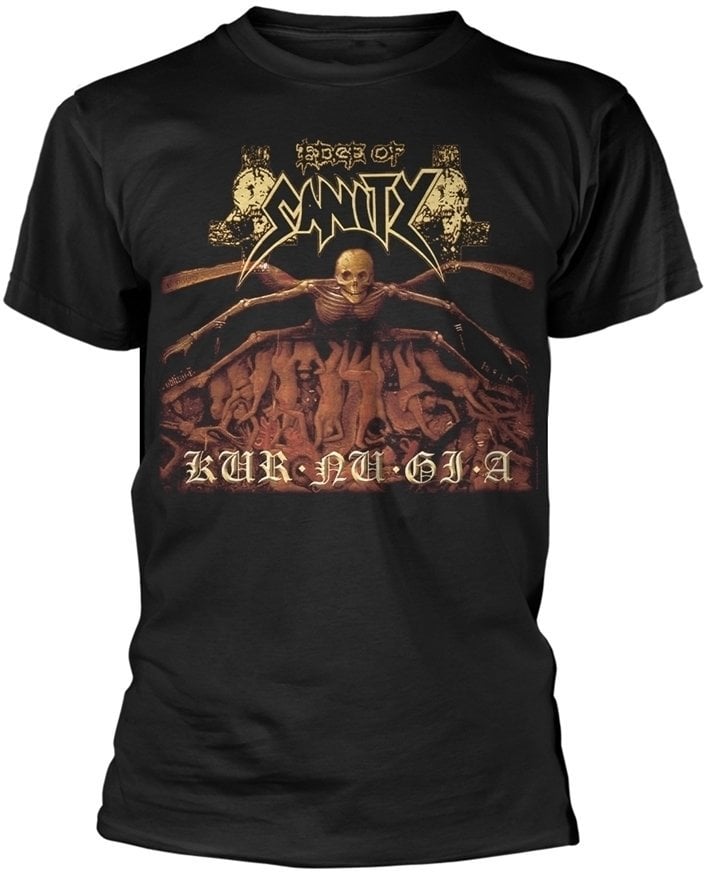 T-Shirt Edge Of Sanity T-Shirt Kur-Nu-Gi-A Herren Black 2XL