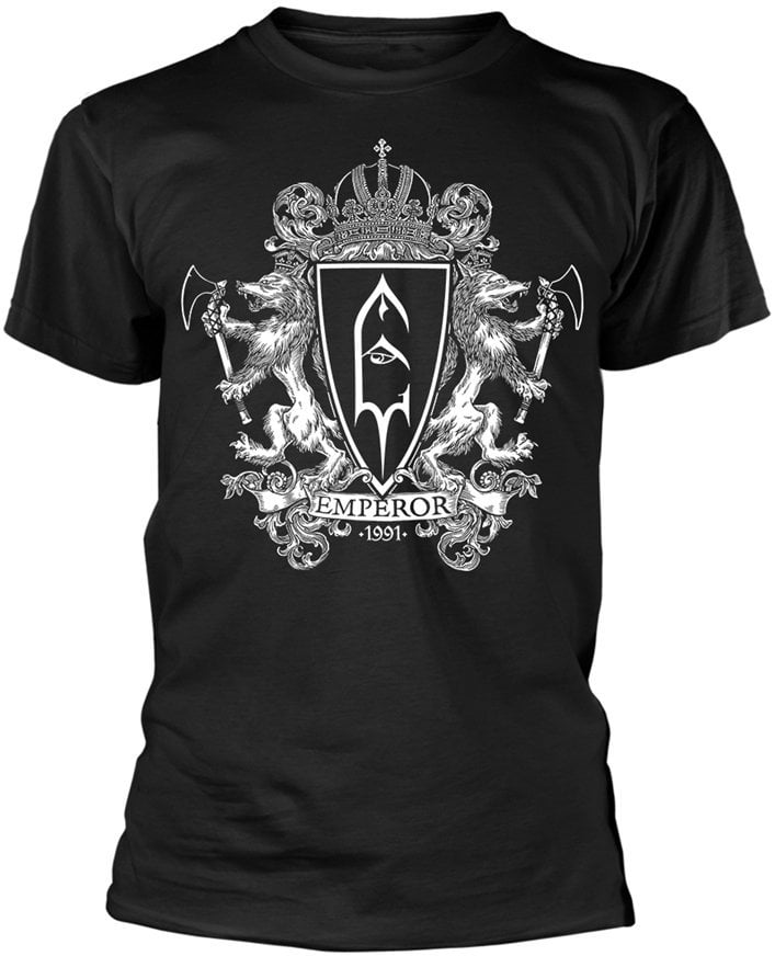 Camiseta de manga corta Emperor Camiseta de manga corta Crest 2 Black S