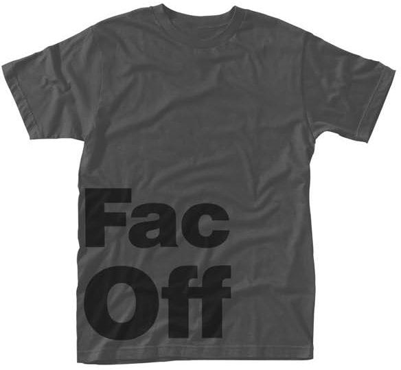Camiseta de manga corta Factory 251 Camiseta de manga corta Fac Off Grey S