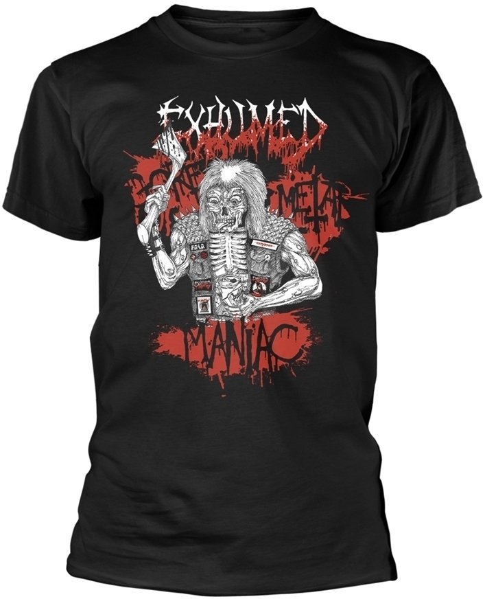 T-shirt Exhumed Gore Metal Maniac Black XL T-shirt