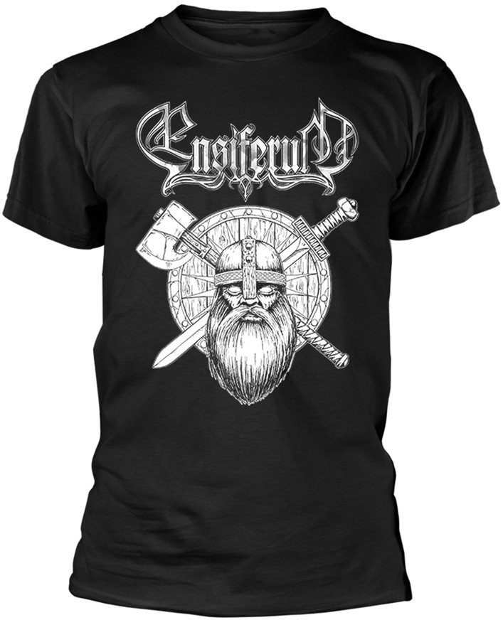 T-shirt Ensiferum T-shirt Sword & Axe Black S