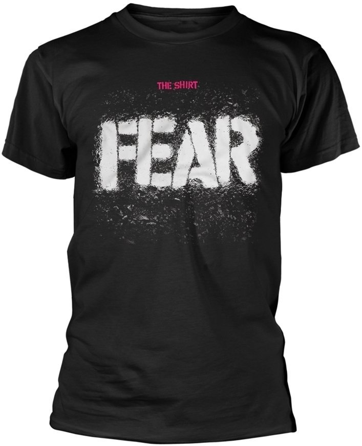 Tričko Fear Tričko The Shirt Muži Black S