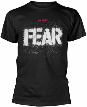 Tričko Fear Tričko The Shirt Muži Black S - 1