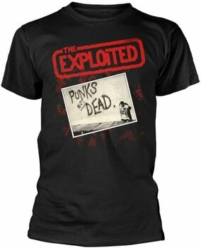 T-shirt The Exploited T-shirt Punks Not Dead Black XL - 1