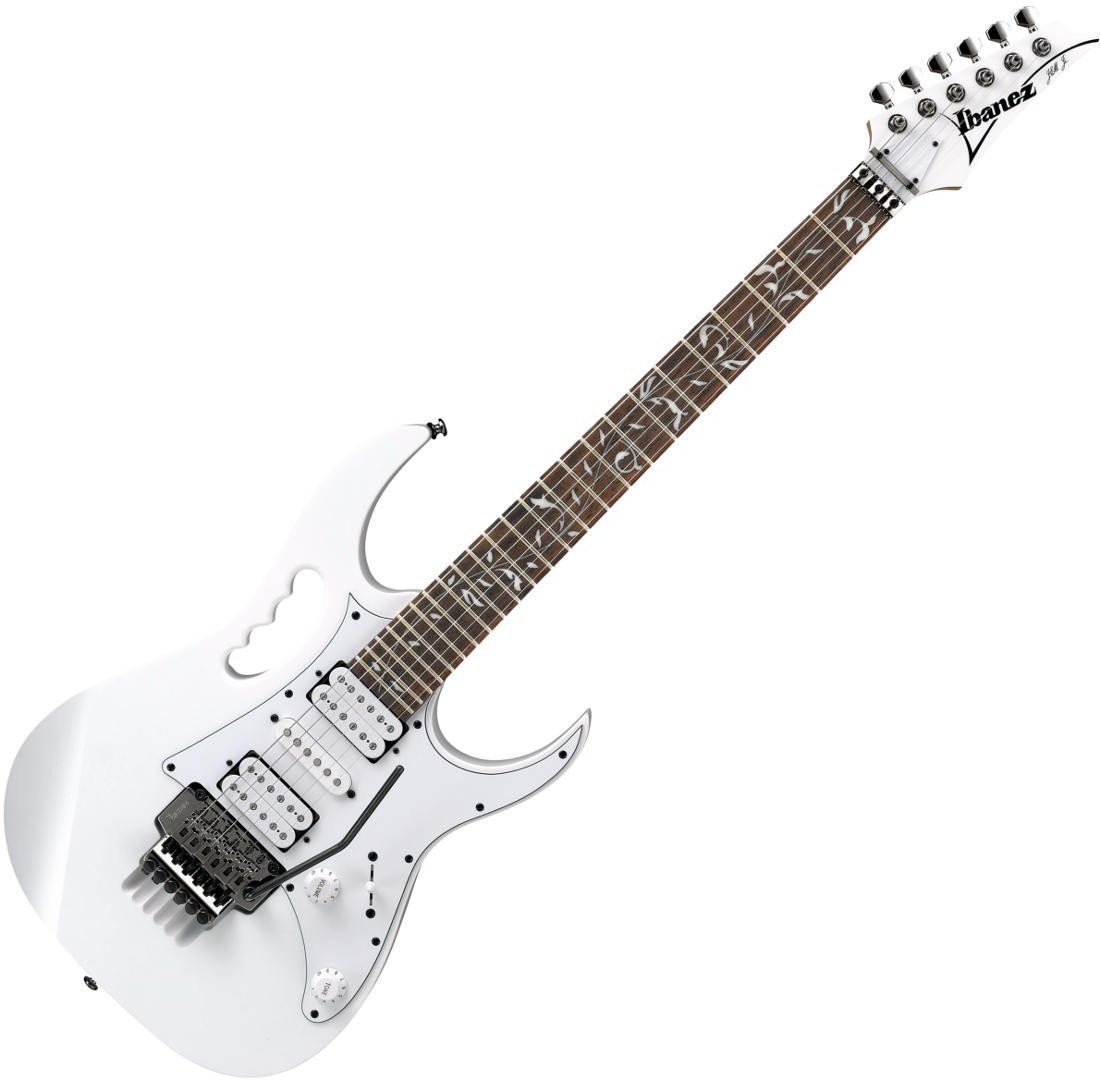 Elektrische gitaar Ibanez JEMJR-WH White