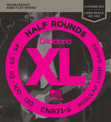 Basszusgitár húr D'Addario ENR71-5 Basszusgitár húr