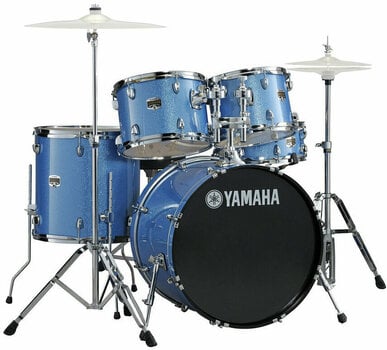 Yamaha GM2F5 GigMaker Drum Set Rock Blue Ice Glitter