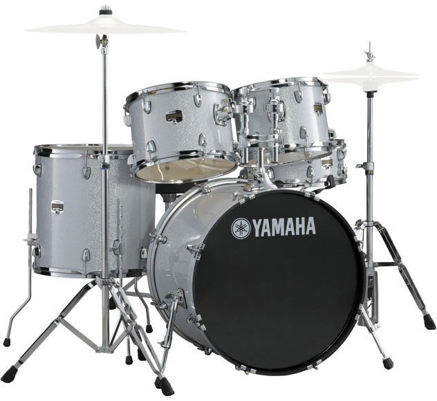 Akoestisch drumstel Yamaha GM0F5 GigMaker Drum Set Jazz Silver Glitter