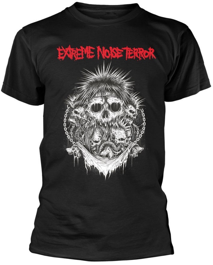 Paita Extreme Noise Terror Paita Logo Black M