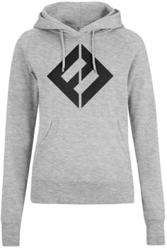 Huppari Foo Fighters Equal Logo Girls Womens Hooded Pouch Sweat M - 1