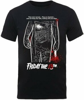 Maglietta Friday The 13th Bloody Poster Black M Maglietta - 1