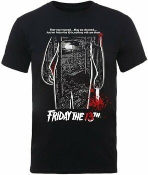 Shirt Friday The 13th Shirt Bloody Poster Black XL - 1