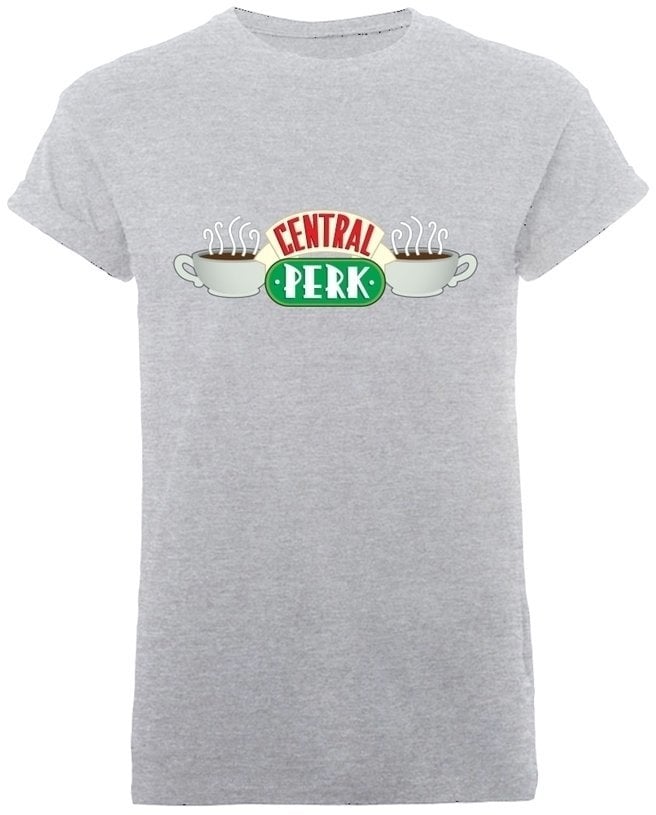 Shirt Friends Shirt Central Perk Heren Grey 2XL