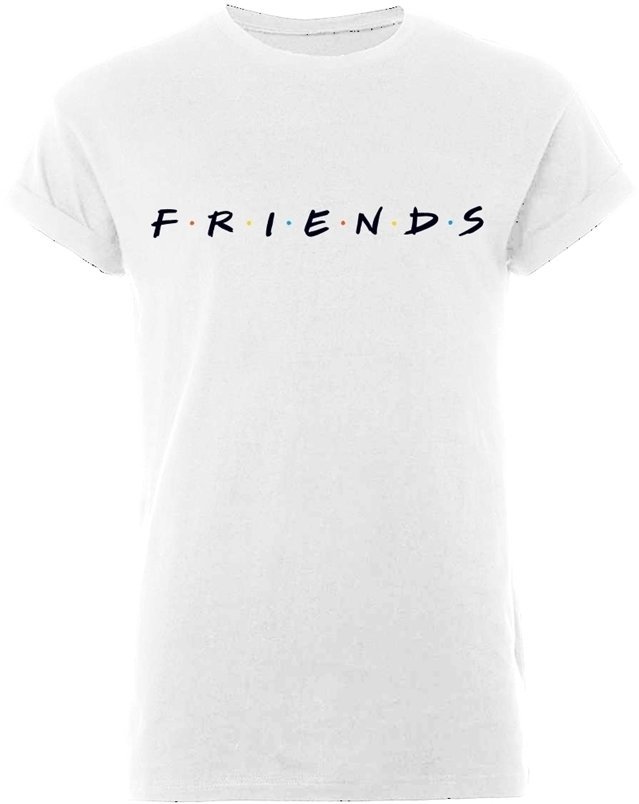 Tričko Friends Tričko Logo Muži White XL