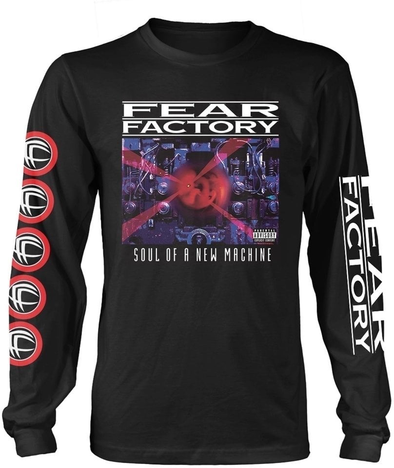 Shirt Fear Factory Shirt Soul Of A New Machine Heren Black S