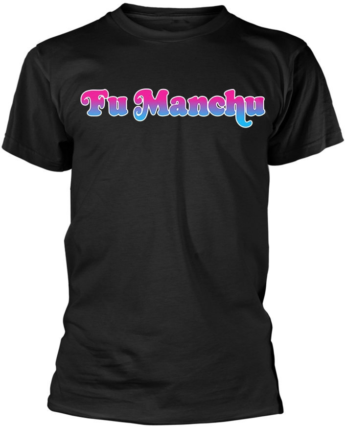 T-Shirt Fu Manchu T-Shirt Mudflap Male Black S