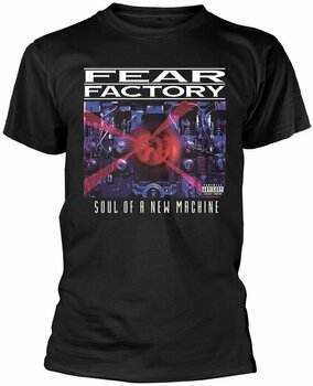 T-Shirt Fear Factory T-Shirt Soul Of A New Machine Black S - 1
