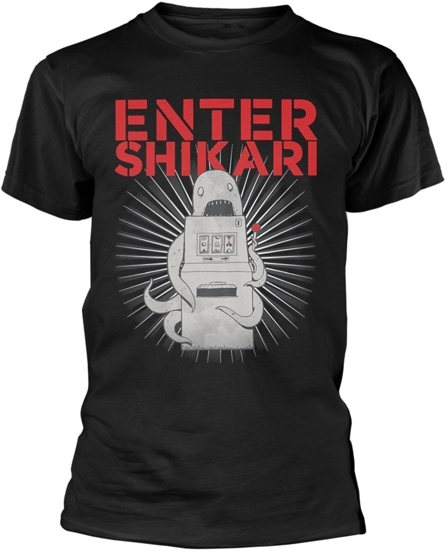 T-Shirt Enter Shikari T-Shirt Synaw Herren Black S
