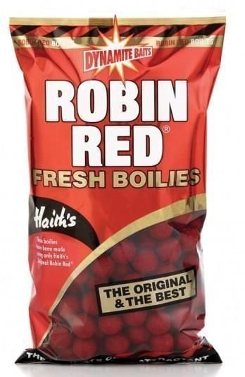 Boilies-syötit Dynamite Baits Boilie 1 kg 20 mm Robin Red Boilies-syötit