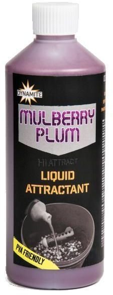 Powder Additiv Dynamite Baits Liquid Attractant Mulberry-Plum 500 ml Powder Additiv