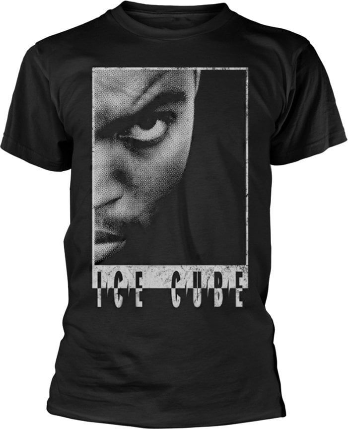 T-shirt Ice Cube Half Face Black L T-shirt