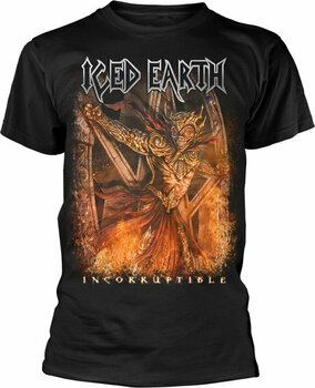 Shirt Iced Earth Shirt Incorruptible Heren Zwart S - 1