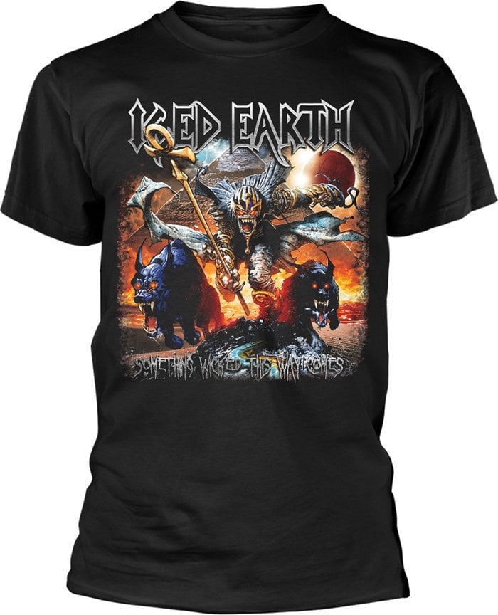 Shirt Iced Earth Shirt Something Wicked Black M