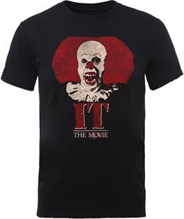 T-shirt IT T-shirt Pennywise Clown Logo Black M