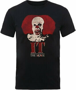 Shirt IT Shirt Pennywise Clown Logo Heren Black XL - 1