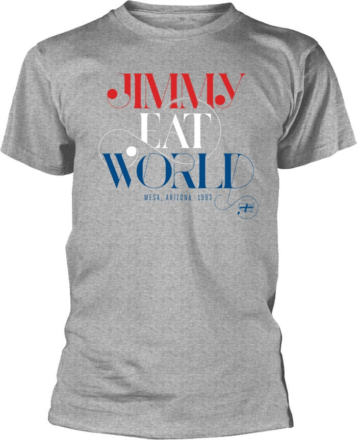 Риза Jimmy Eat World Риза Swoop Мъжки Grey L