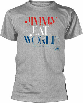 Tricou Jimmy Eat World Tricou Swoop Bărbaţi Gri 2XL - 1
