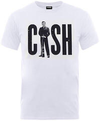 Shirt Johnny Cash Shirt Standing Cash Heren White XL