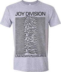 T-Shirt Joy Division T-Shirt Unknown Pleasures Herren Grey M