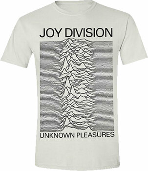 T-shirt Joy Division T-shirt Unknown Pleasures White S - 1