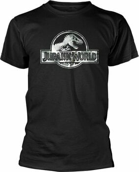T-Shirt Jurassic World T-Shirt Logo Male Black M - 1
