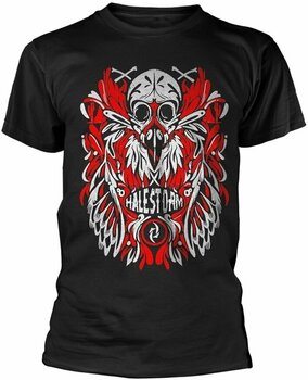 Skjorte Halestorm Skjorte Feather Skull Black S - 1