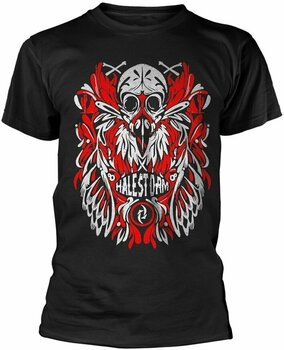 T-Shirt Halestorm T-Shirt Feather Skull Schwarz L - 1