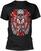 Marškinėliai Halestorm Feather Skull Black XL Marškinėliai