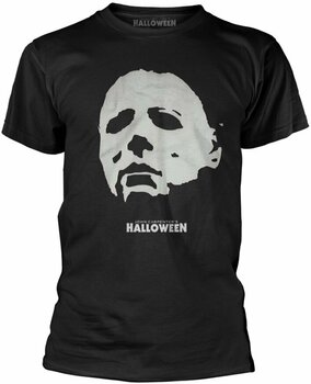 T-shirt Halloween T-shirt Michael Face Black L - 1