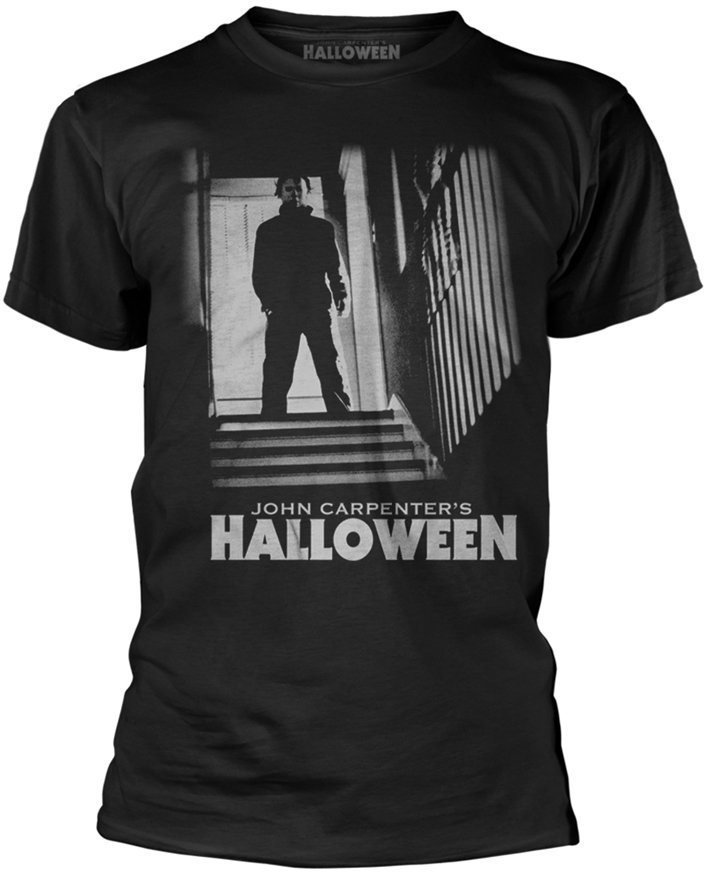 T-Shirt Halloween Michael Stairs Black L T-Shirt