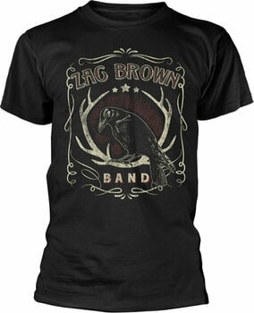 Tričko Zac Brown Tričko Black Crow Muži Black M - 1