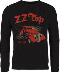 Plastic Head ZZ Top Eliminator Knitted Jumper Black