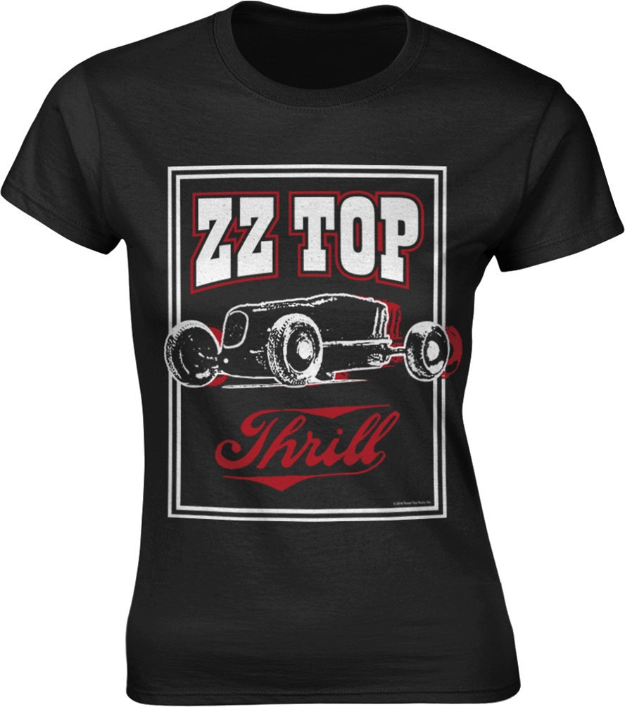 T-shirt ZZ Top T-shirt Thrill Preto XL
