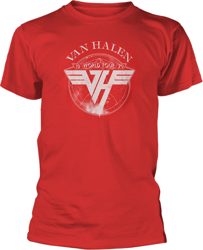 Tričko Van Halen Tričko 1979 Tour Red S