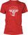 Camiseta de manga corta Van Halen Camiseta de manga corta 1979 Tour Rojo M
