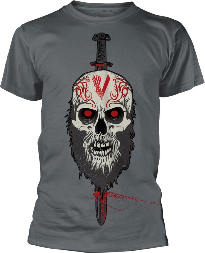 T-Shirt Vikings T-Shirt Berserker Grey M