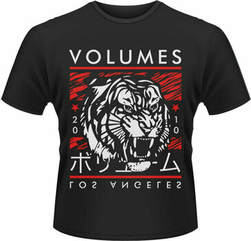 T-shirt Volumes T-shirt Tiger Noir S - 1